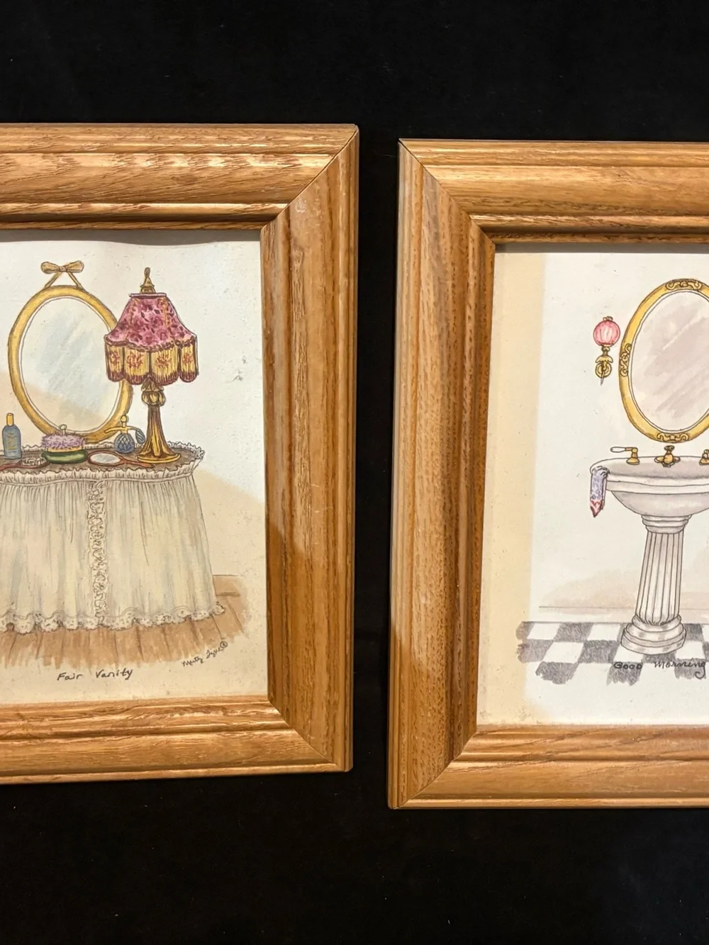 Fine Art three coordinated